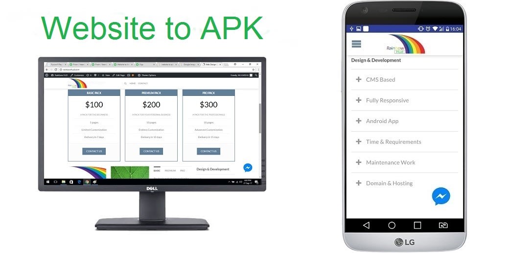 Create A Apk File For Your Website By Hasan M Fiverr