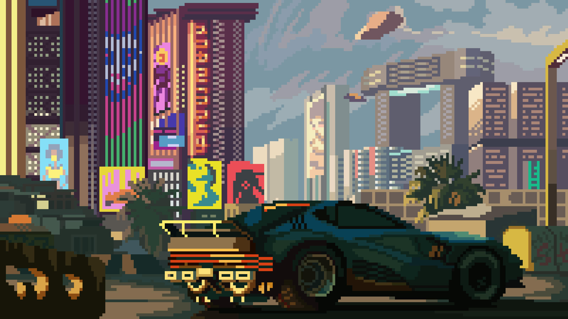 FOR HIRE] Pixel art game backgrounds and animated wallpapers, starting at  45 USD : r/HungryArtists