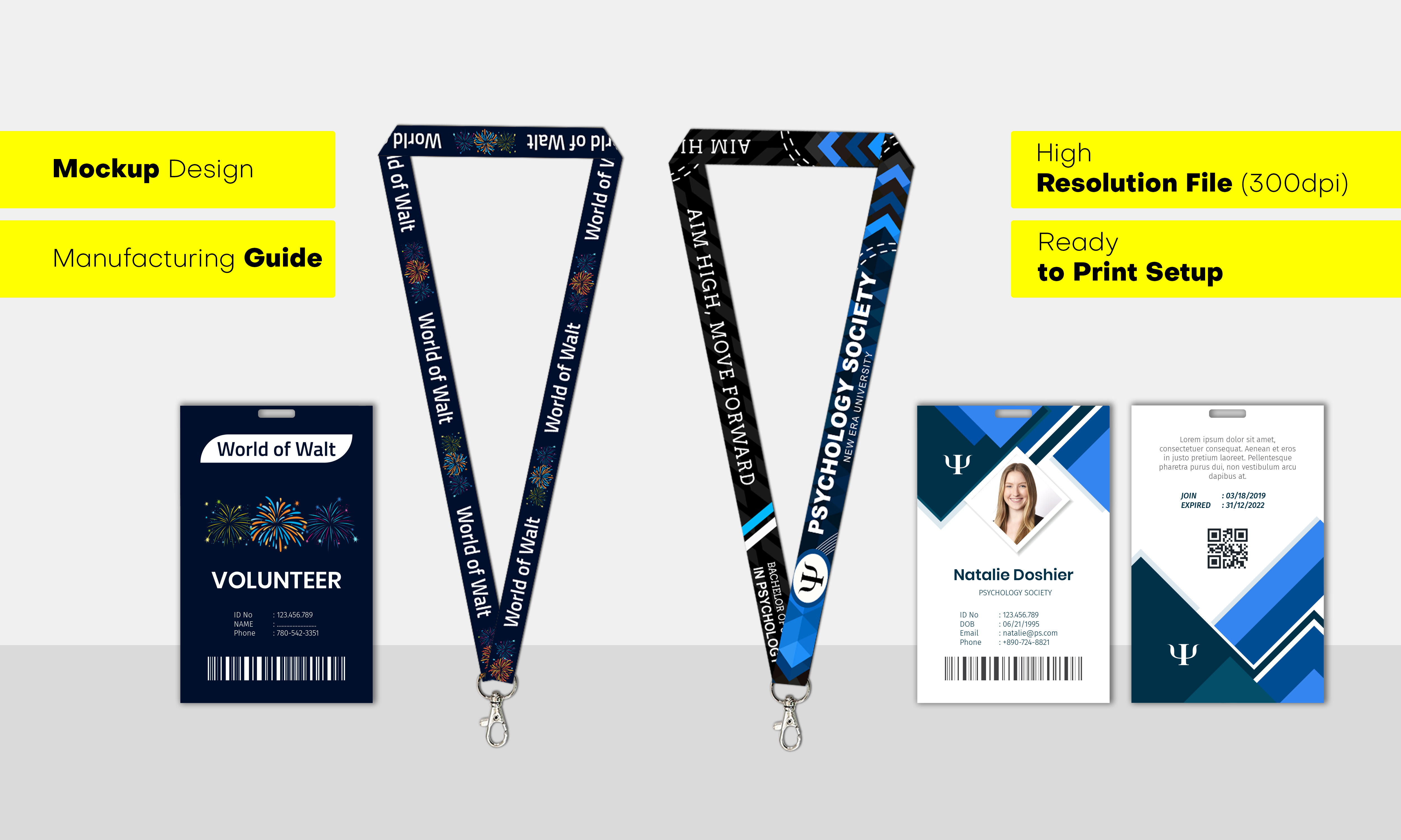 Design your lanyard and id card by Shovonparvaz