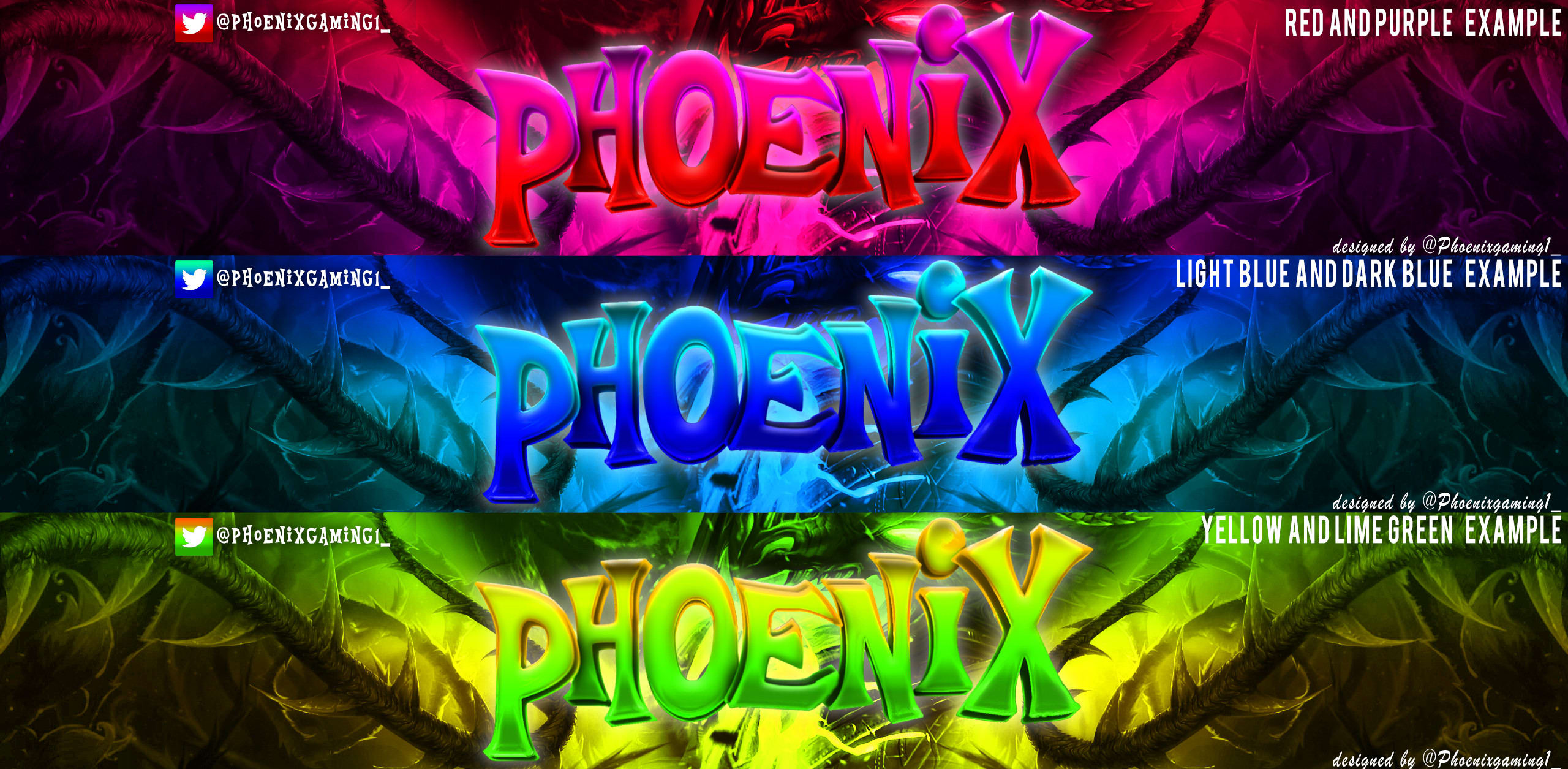 Make A Professional Looking Youtube Banner By Phoenixdesigns1