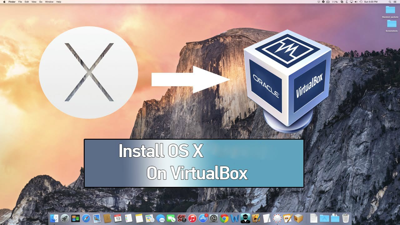 os x yosemite for virtualbox