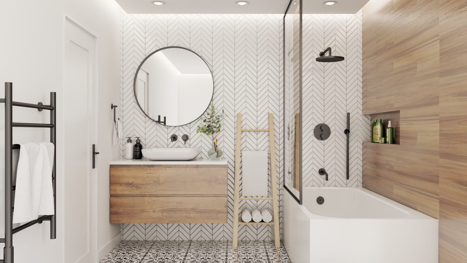 Create Your 3d Bathroom Design By Noguerad Fiverr