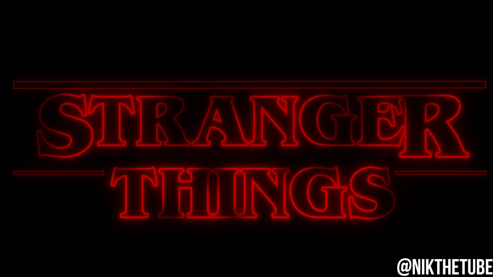 Make A Stranger Things Style Logo With Your Name By Nikthetube Fiverr