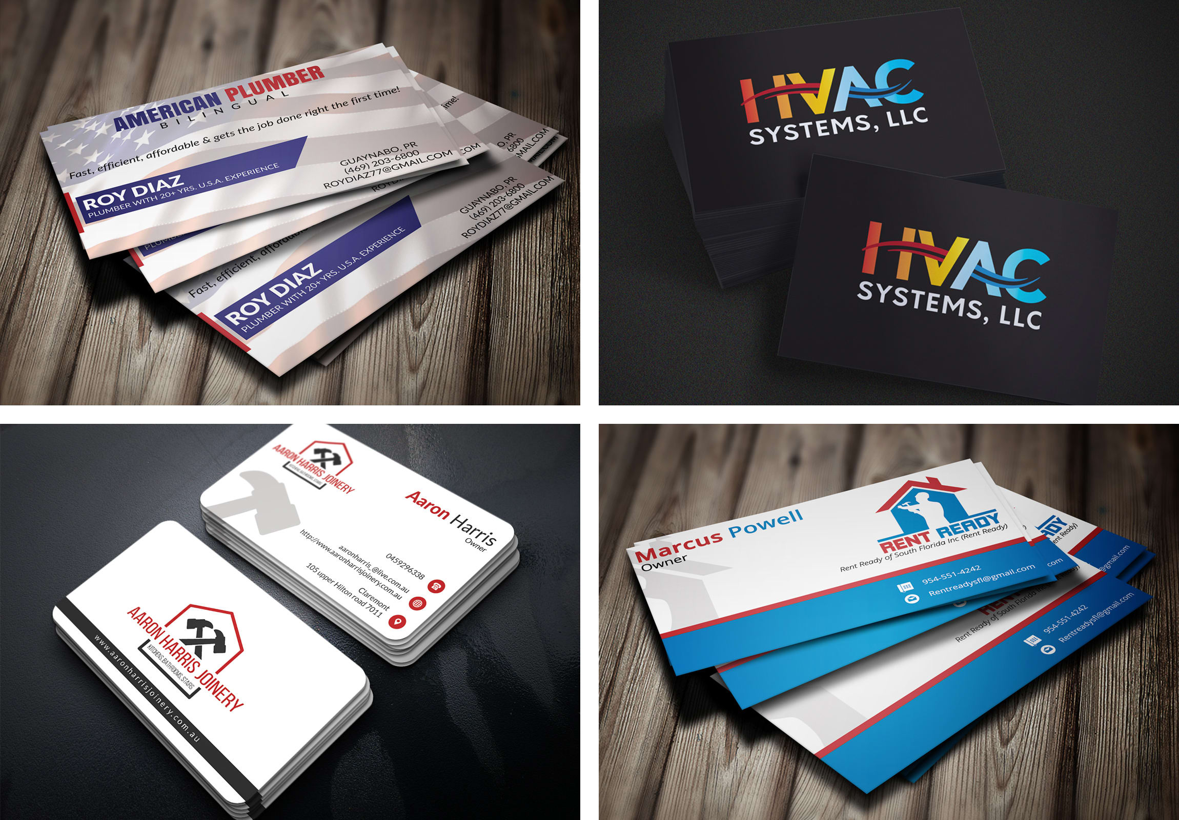 Do handyman, plumbing, hvac business card design by Munnamojammel Pertaining To Hvac Business Card Template