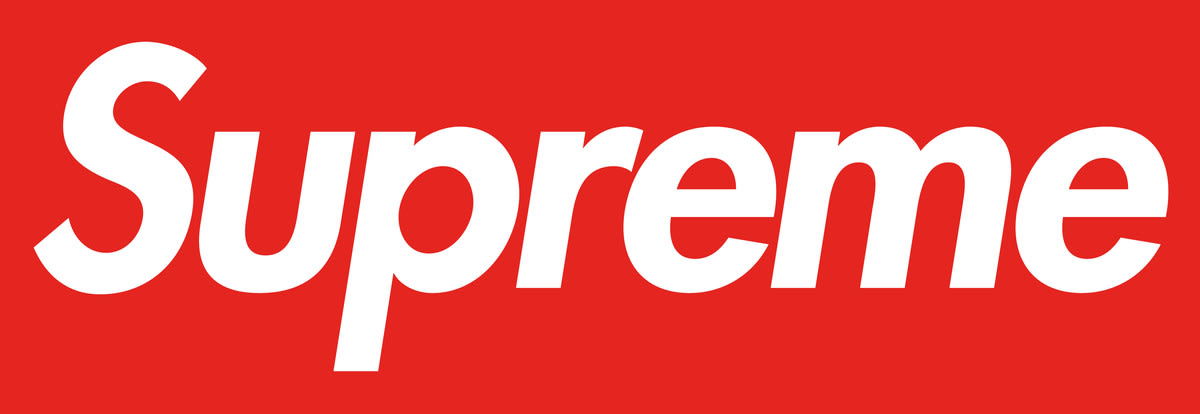 custom supreme logo