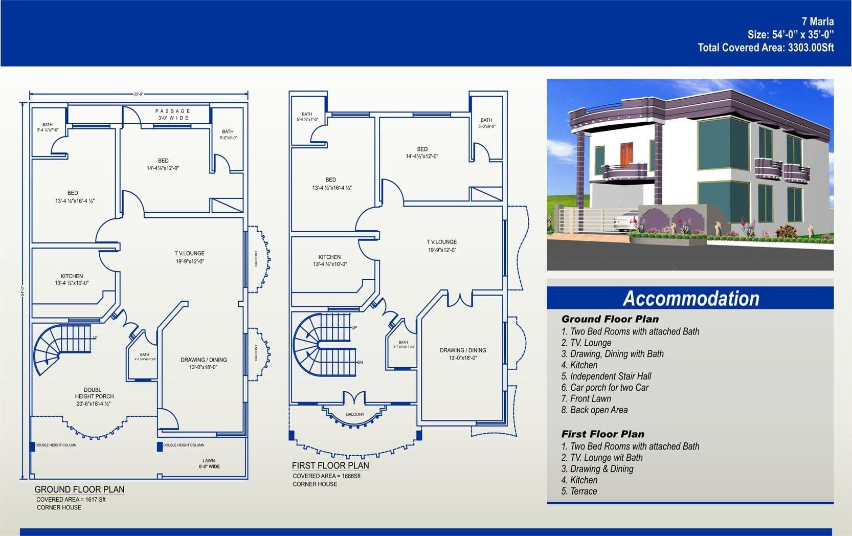 Creat Ground Floor Plan Front Elevation 3d Animation By Awaiskhan150 Fiverr