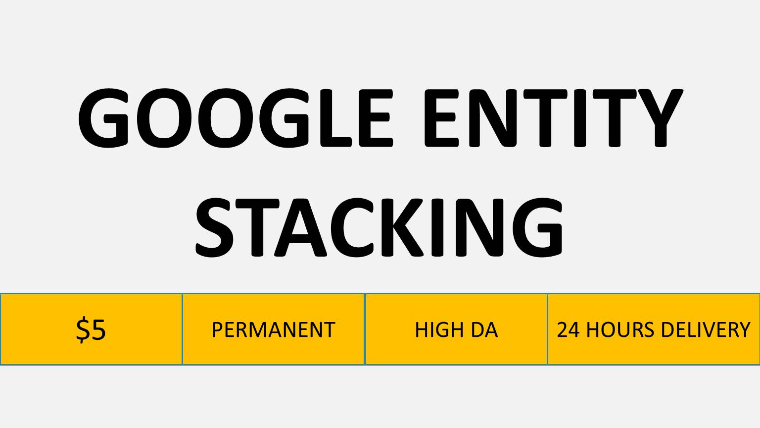 do google entity stacking permanent contextual links