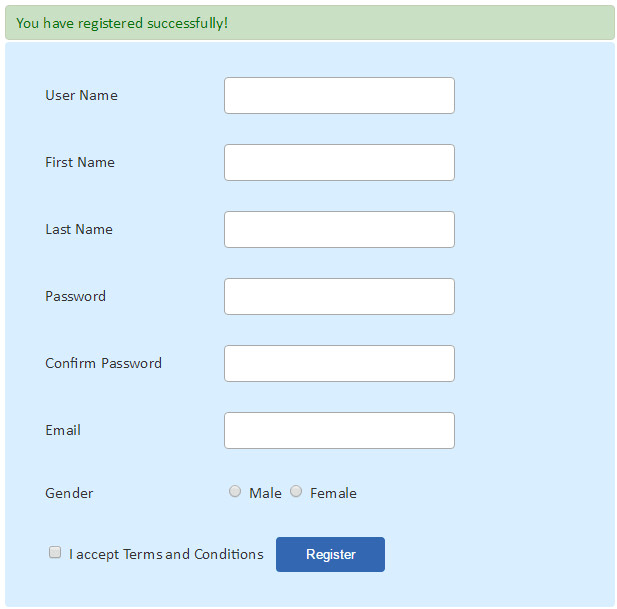Html to php form