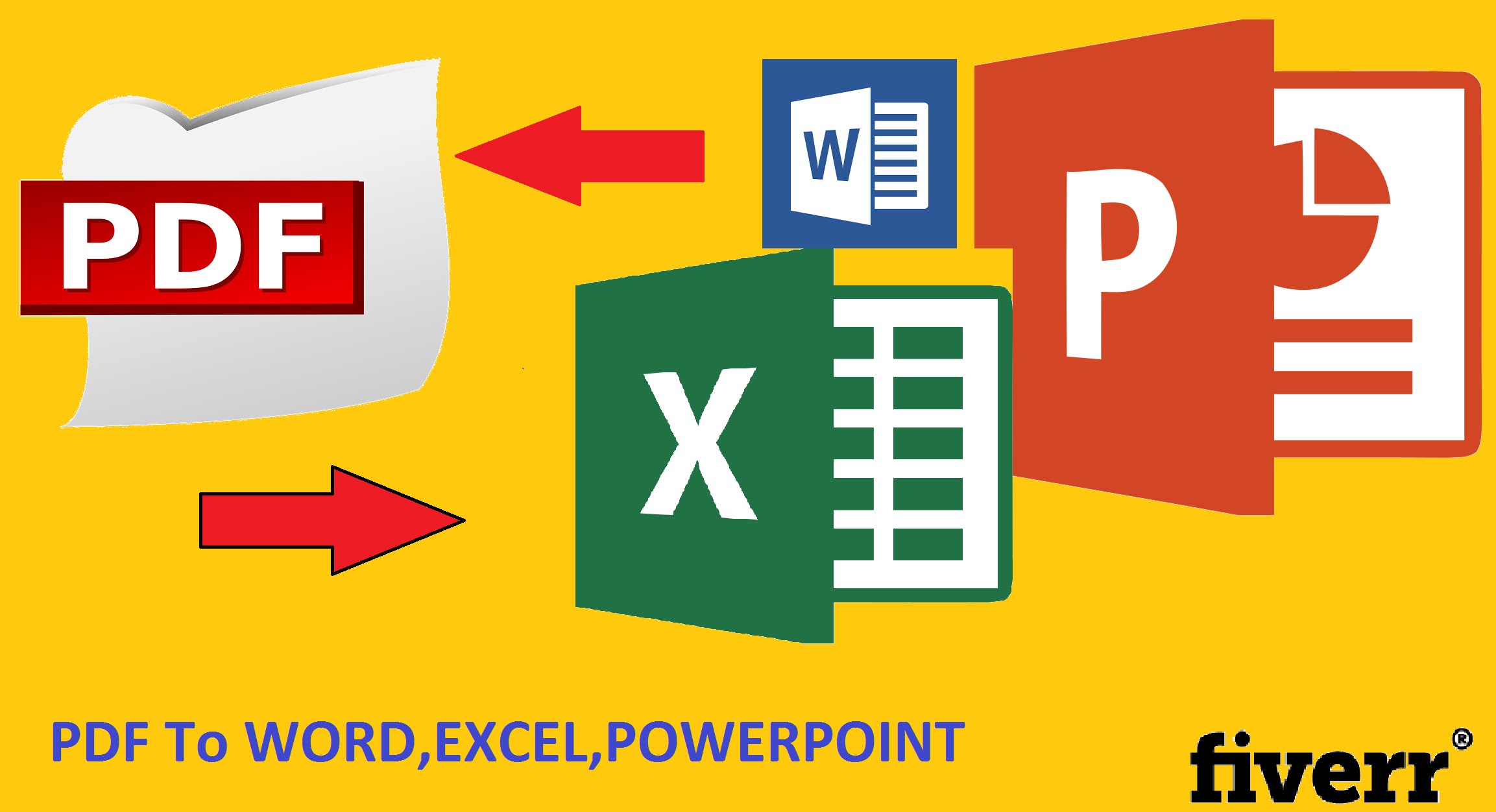 Convert Pdf To Word Edit Pdf In Your Order By Kiranambekar Fiverr