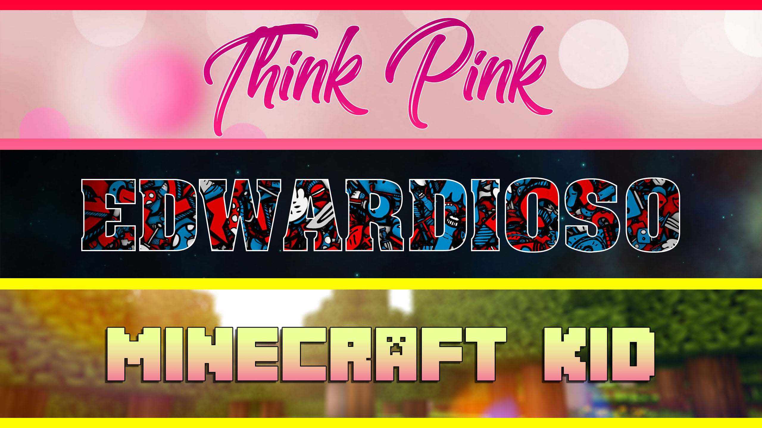 Create A Youtube Twitter Or Facebook Banner By Edwardioso