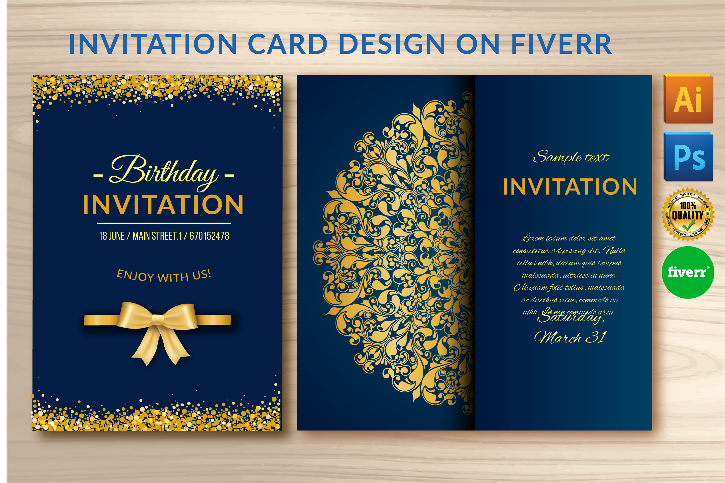 design your invitation