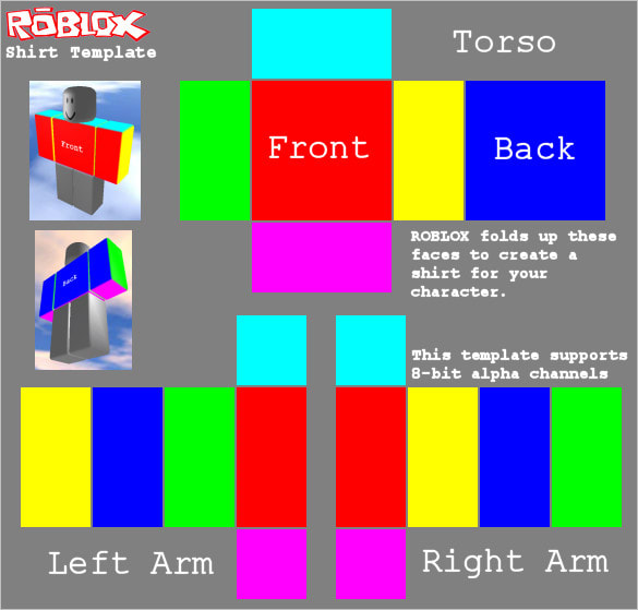 Find Templates Of Any Shirt On Roblox By Klastos
