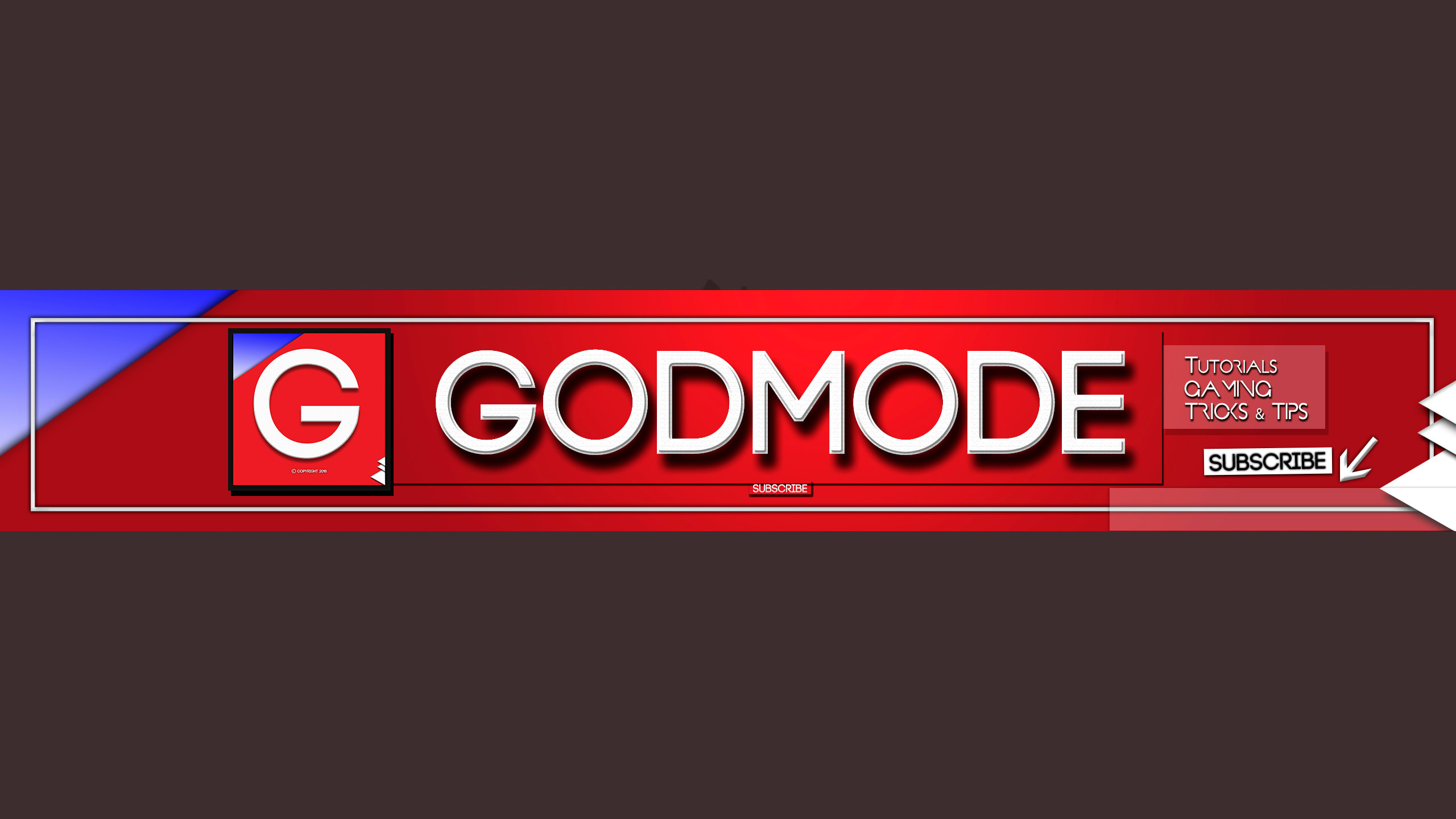 Design An Attractive Youtube Banner Or Channel Art By Thegodmode