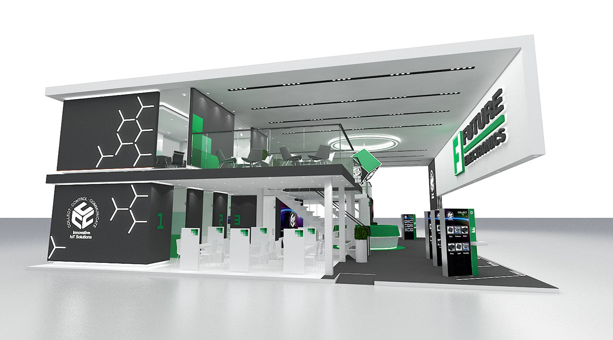 3d trade show booth design