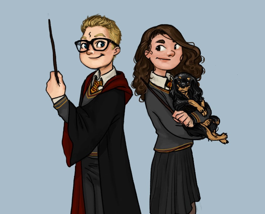 Draw You As A Harry Potter Character By Sandramessias Fiverr