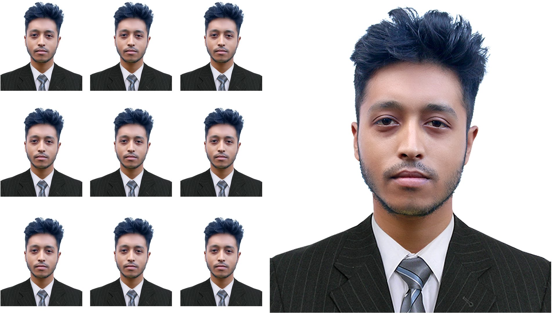 Create any passport size photos in just 2 to 3 hours by Hailey_dev | Fiverr