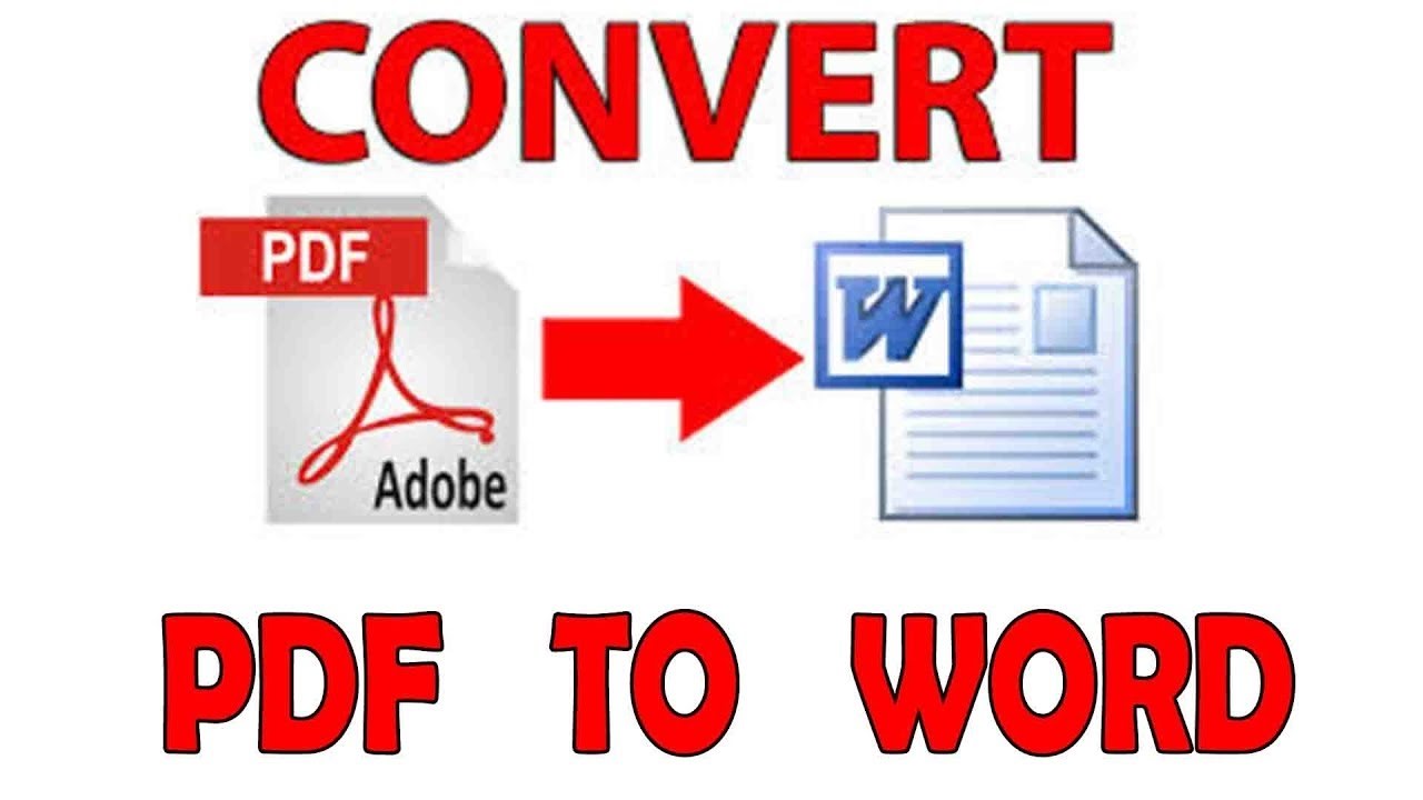 to converter pdf a word