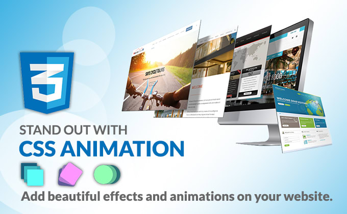 Develop custom reusable css or svg animation for website by Abirana | Fiverr