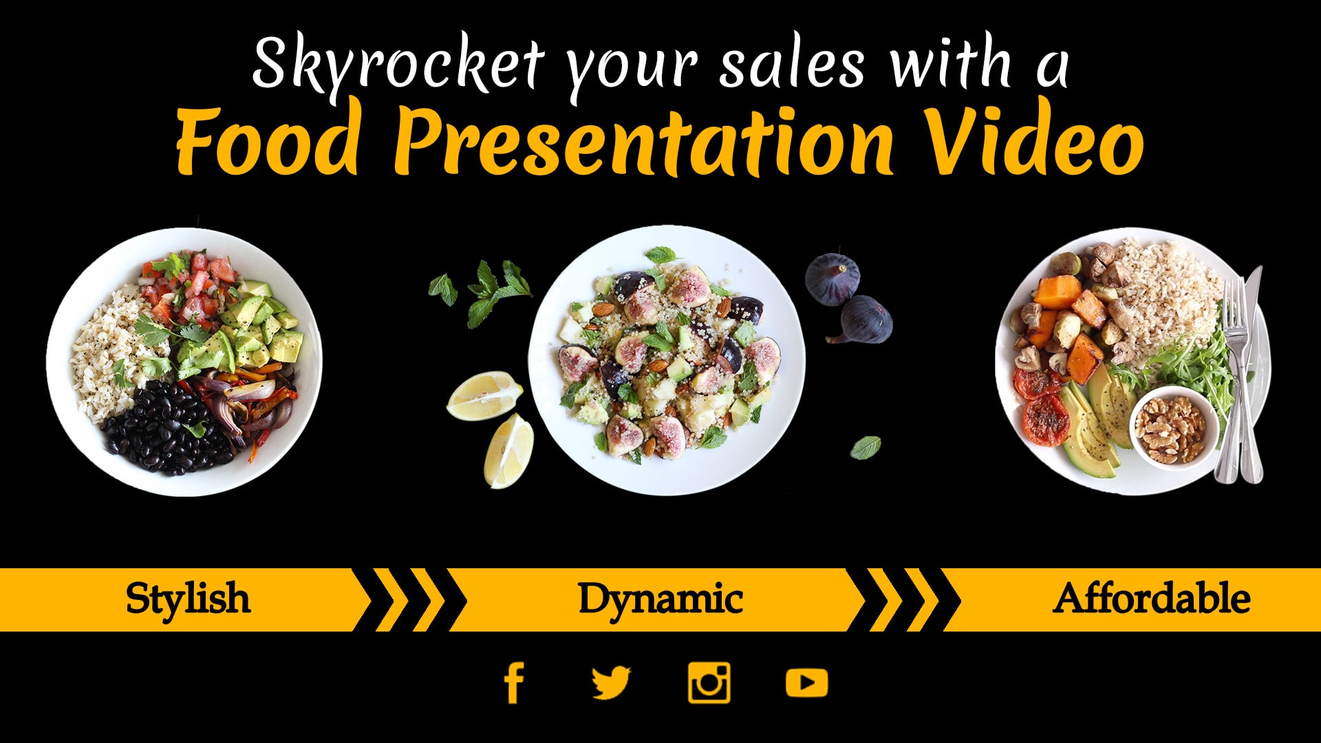 Create food promotional video for restaurant, cafe, bakery by Snoutcloud |  Fiverr
