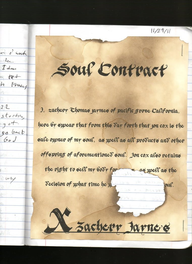 Soul contract