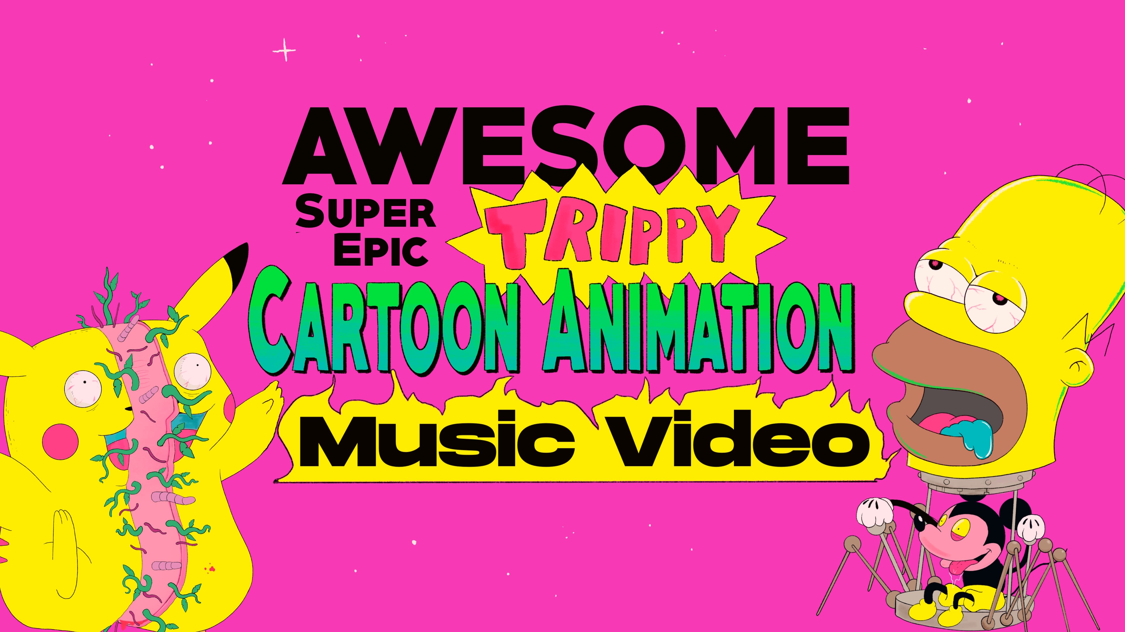 Produce an epic animation music video trippy cartoon 90s 2d adult swim  vibes by Trippiesteff | Fiverr