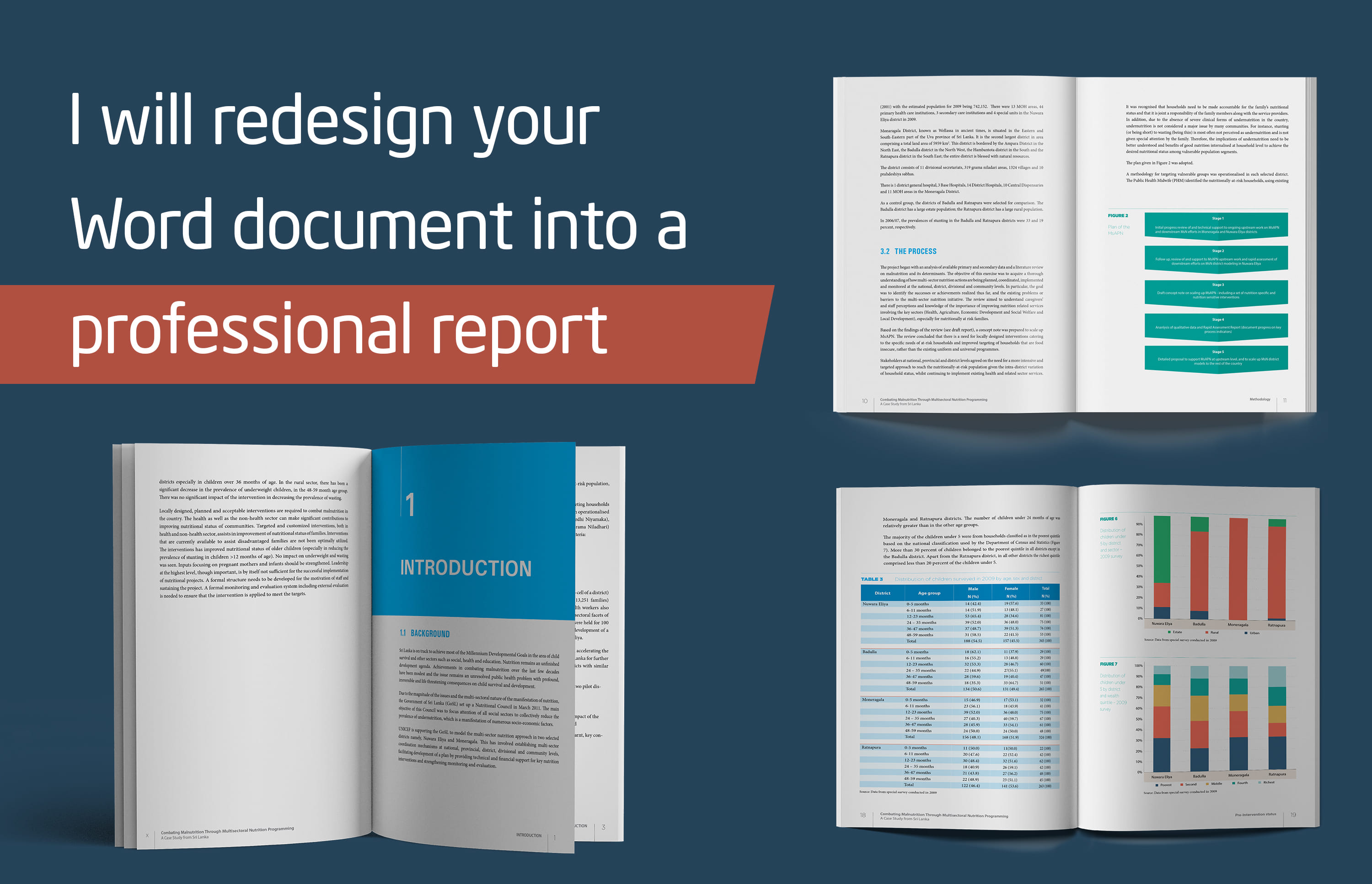 Format your word document into a professional report by Dinuk16 | Fiverr