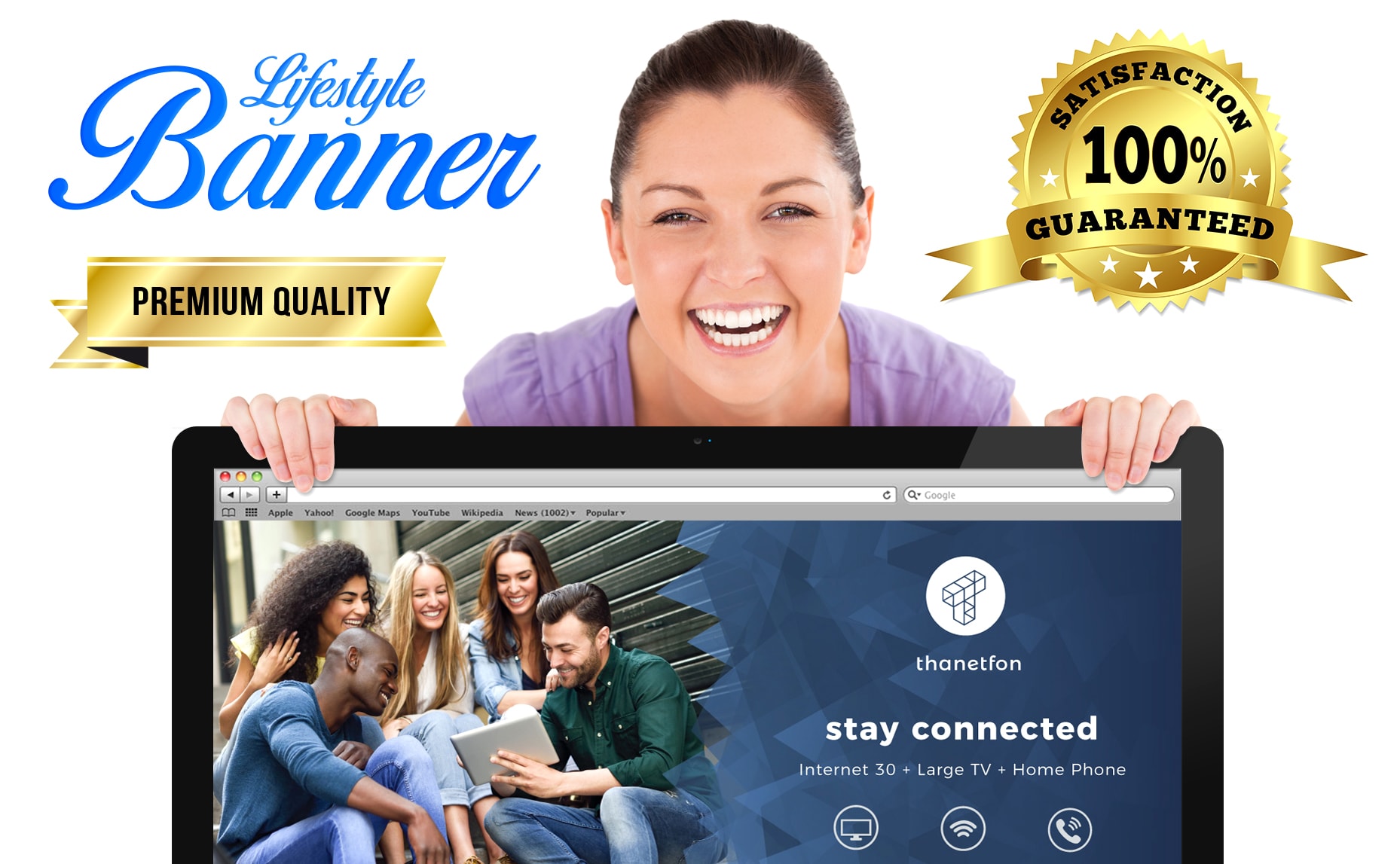 Design A Lifestyle Banner For Your Website Google Ad Or Social