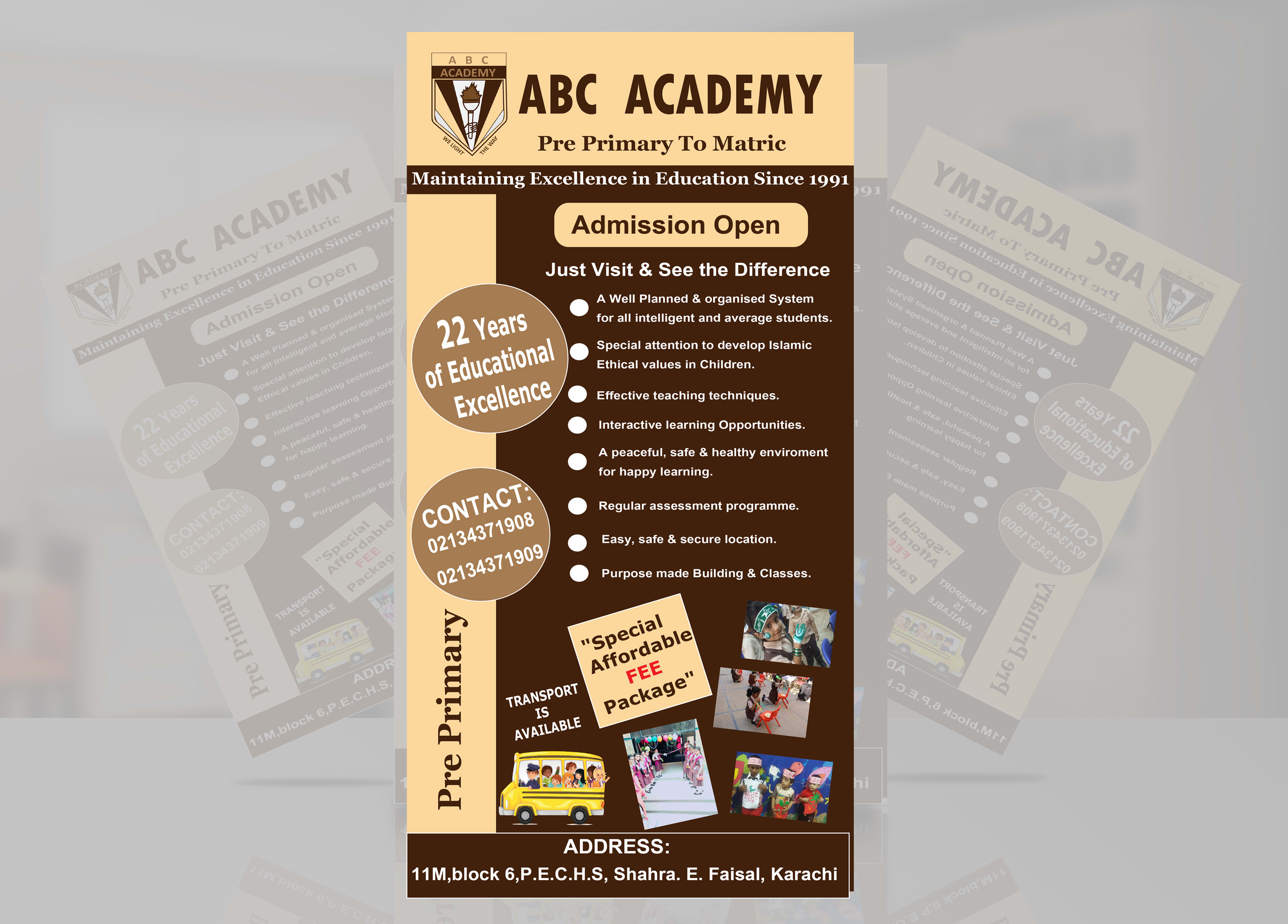 design flyer poster broucher