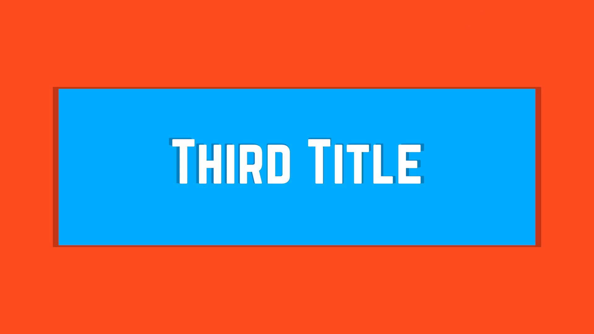 Create Colorful 3d Text Facebook Cover Video With Your Logo By