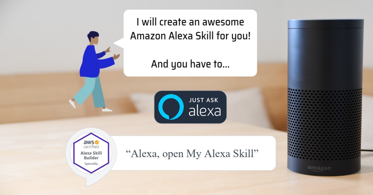 Rusland Umeki spændende Make awesome amazon alexa skills for all echo devices by Thedreamsaver |  Fiverr