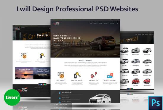 Download Design A Psd Web Ui Mockup By Saimajaved5789 Fiverr