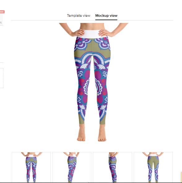 printful yoga leggings