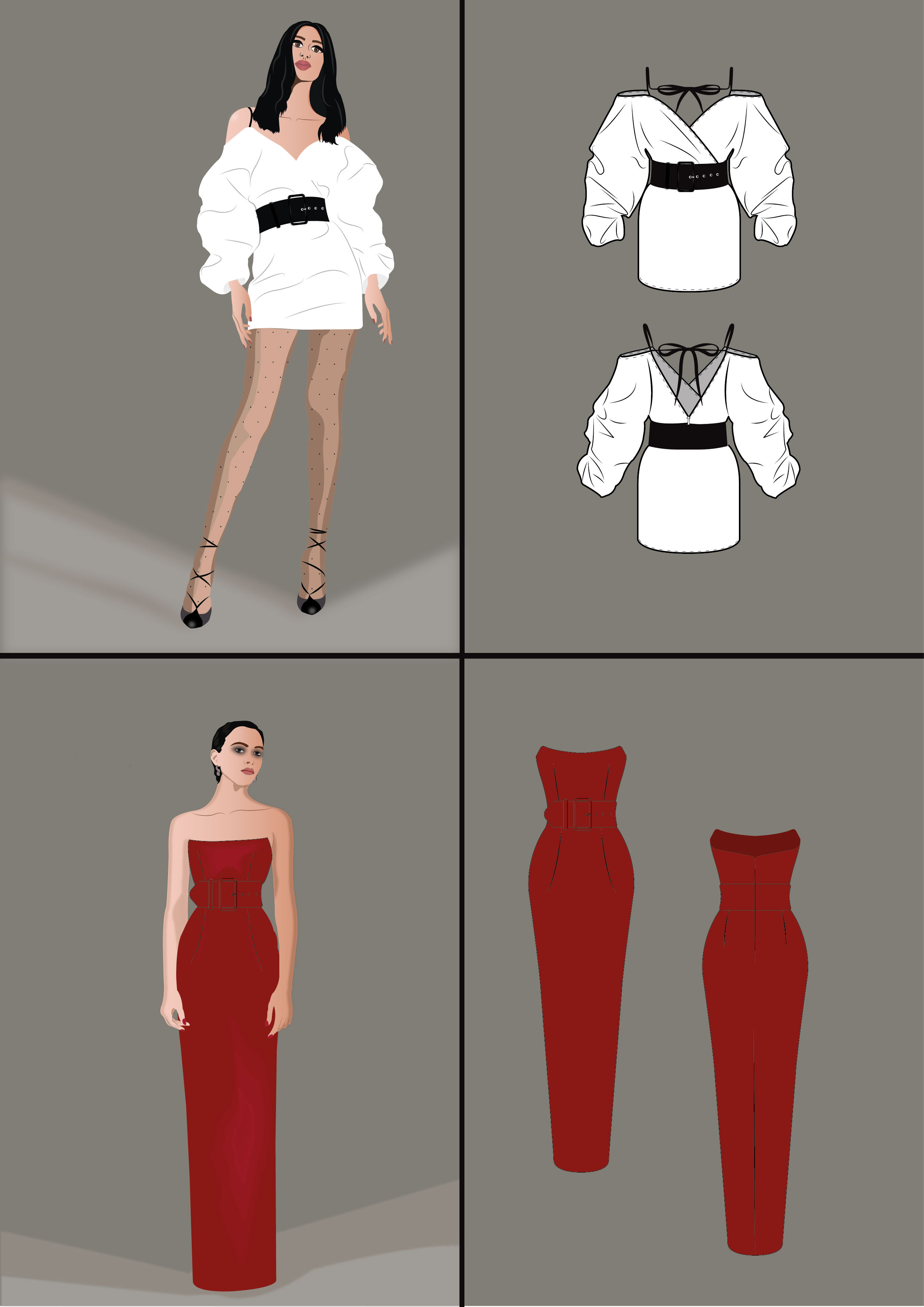 Create Stylish Fashion Illustrations By Oksanatykha