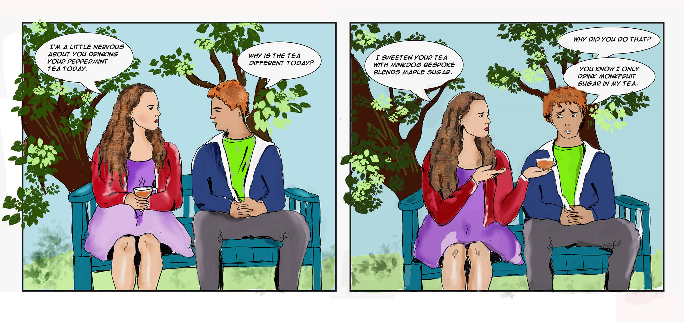 Do comic strip based on your love story by Paragupthan1 | Fiverr