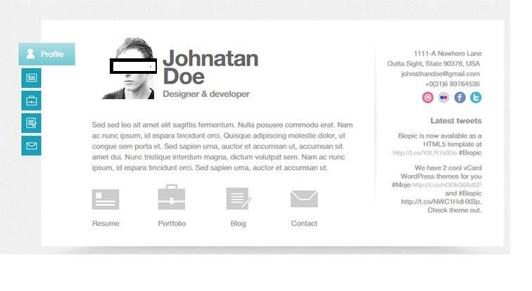 Create A Professional Website Cv Portfolio To You By Hamza Mike Fiverr
