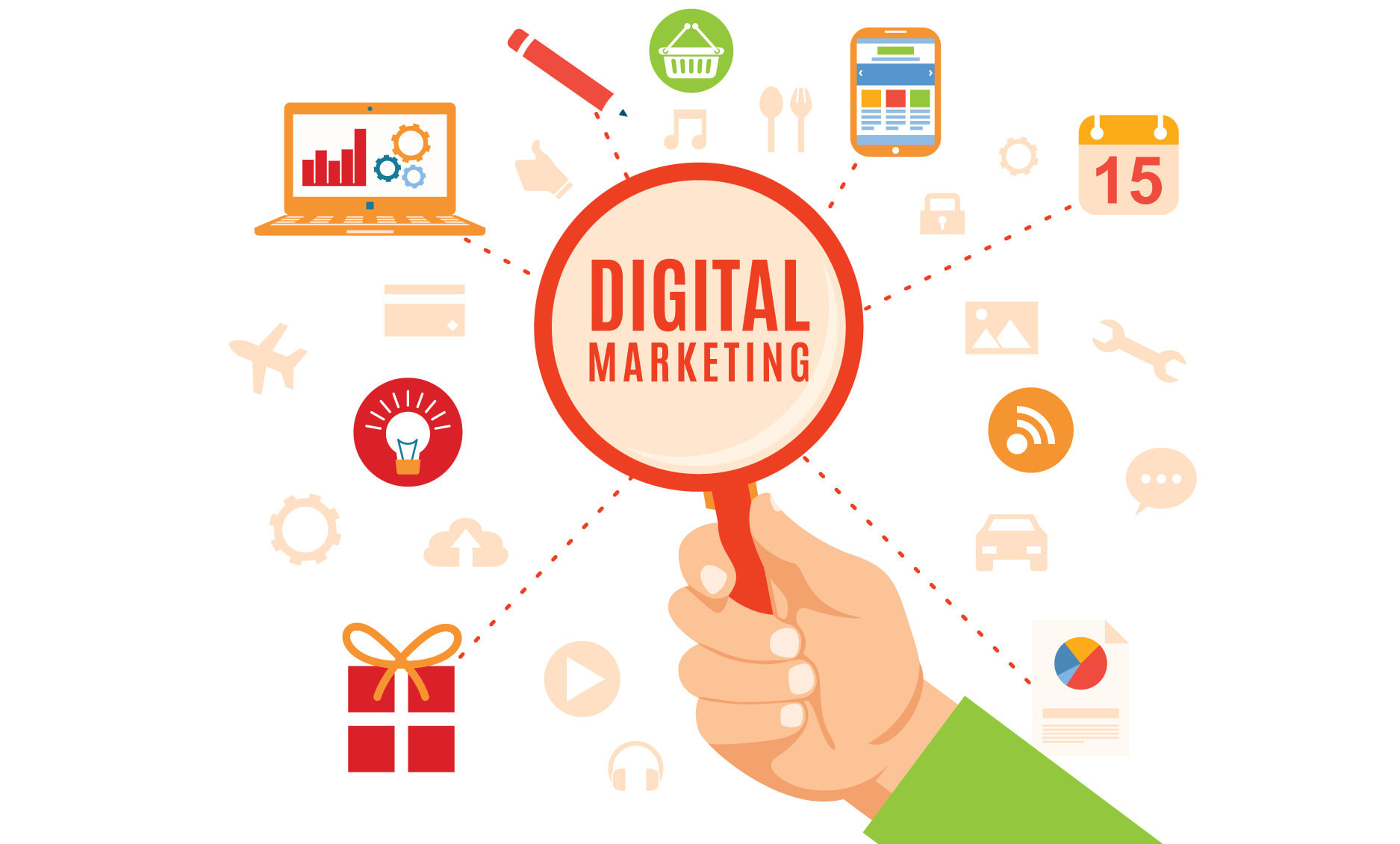 Give u all material for digital marketing course by ...