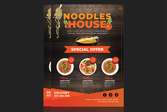 Design Restaurant Flyer Or Brochure Menu By Knruby