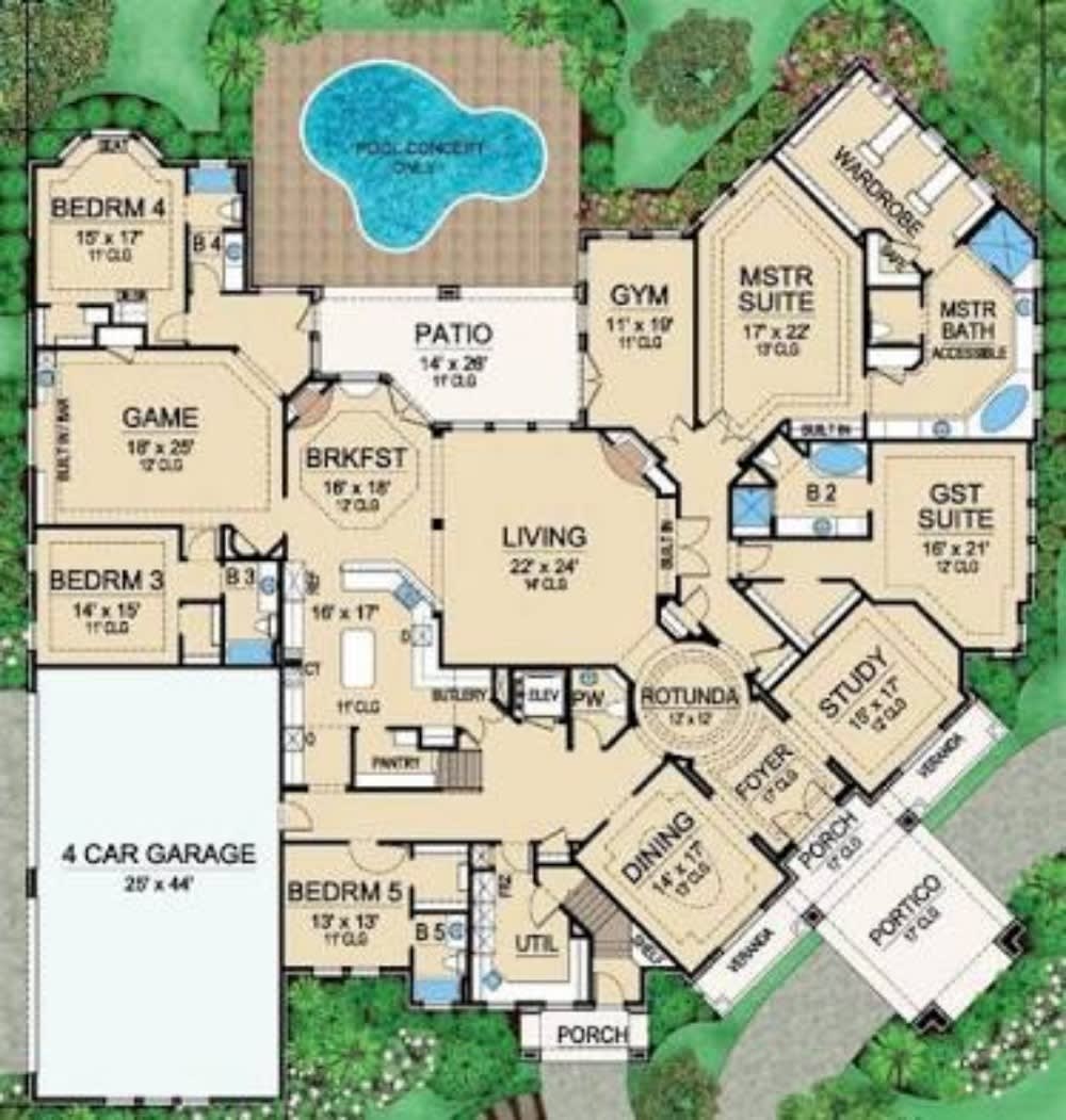 Deluxe Mansion Minecraft Map