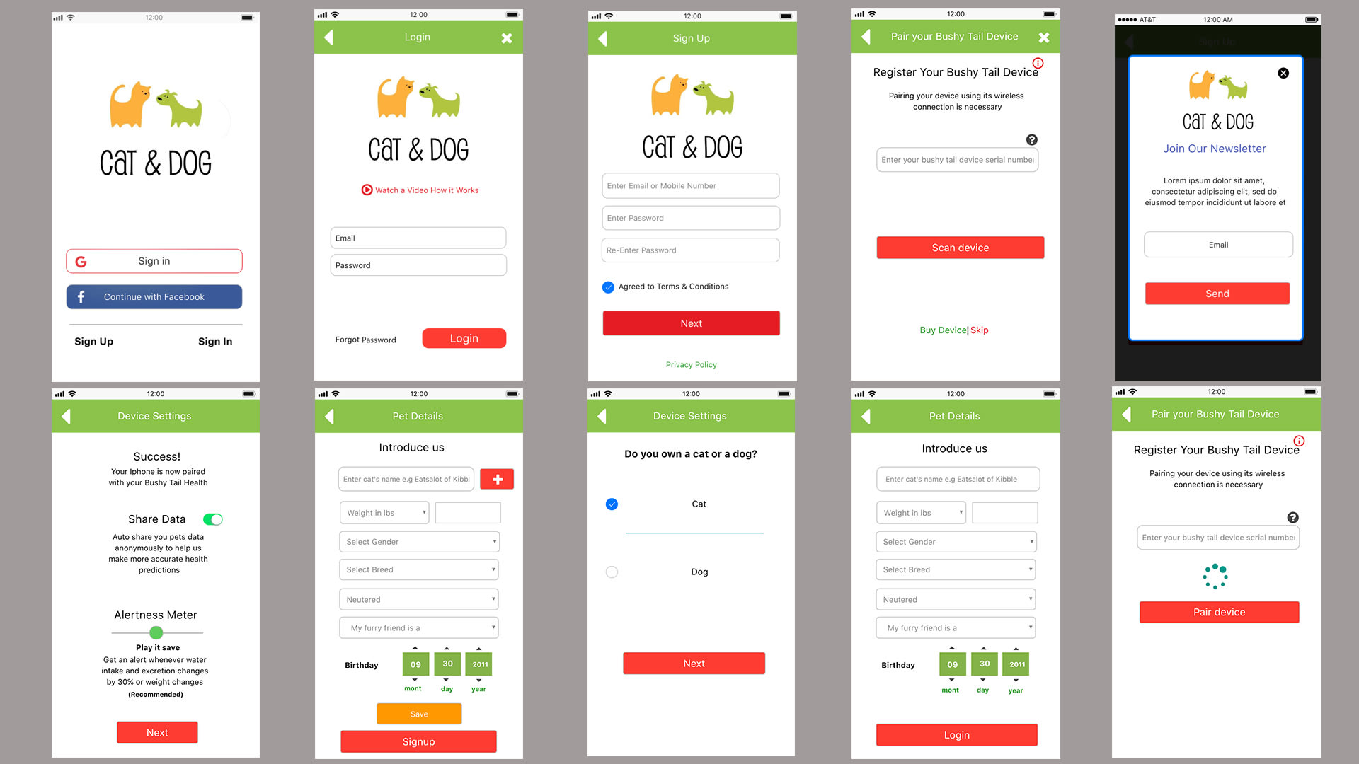 Design Interactive Wireframe Prototype For Your Mobile App And Websites By Mohsinmughal1 Fiverr