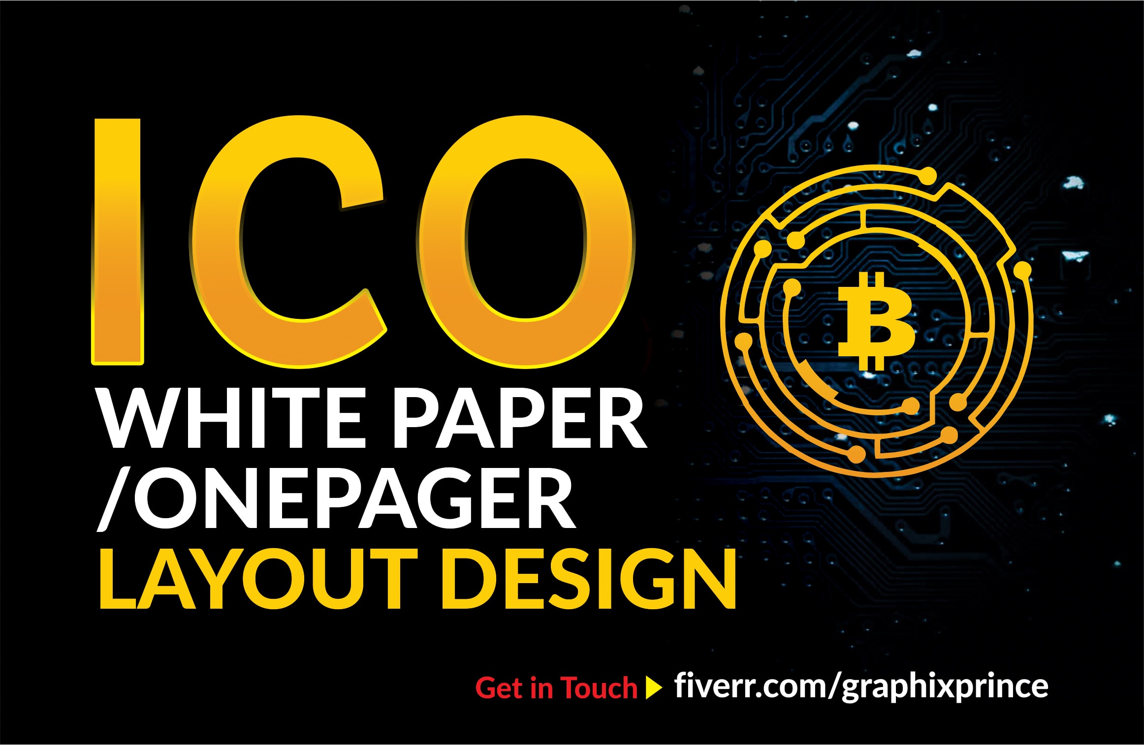 Design Attractive Ico Whitepaper Or Onepager By Graphixprince Fiverr