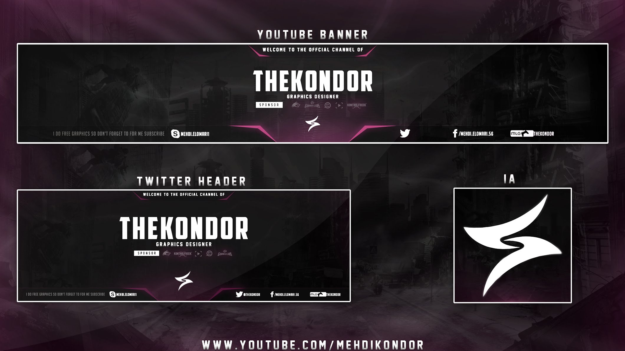 Make You A Youtube Banner Logo Or Thumbnail Give Me A Chance