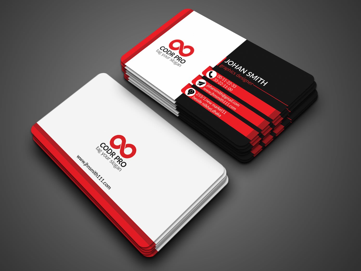 Design Professional Business Card Business Card By Yekeenade Fiverr