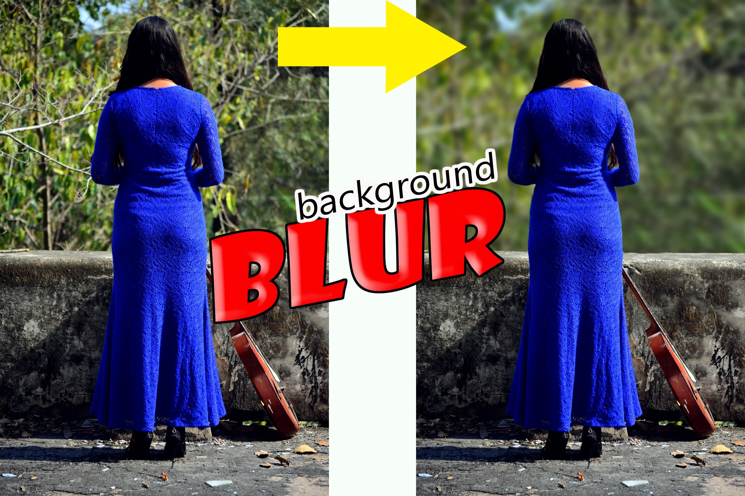 Make the photo background blur professionally by Deepesh1424art | Fiverr
