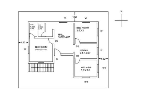 Make Autocad 2d Plan For You Based On Your Sketches By Rohit Creation