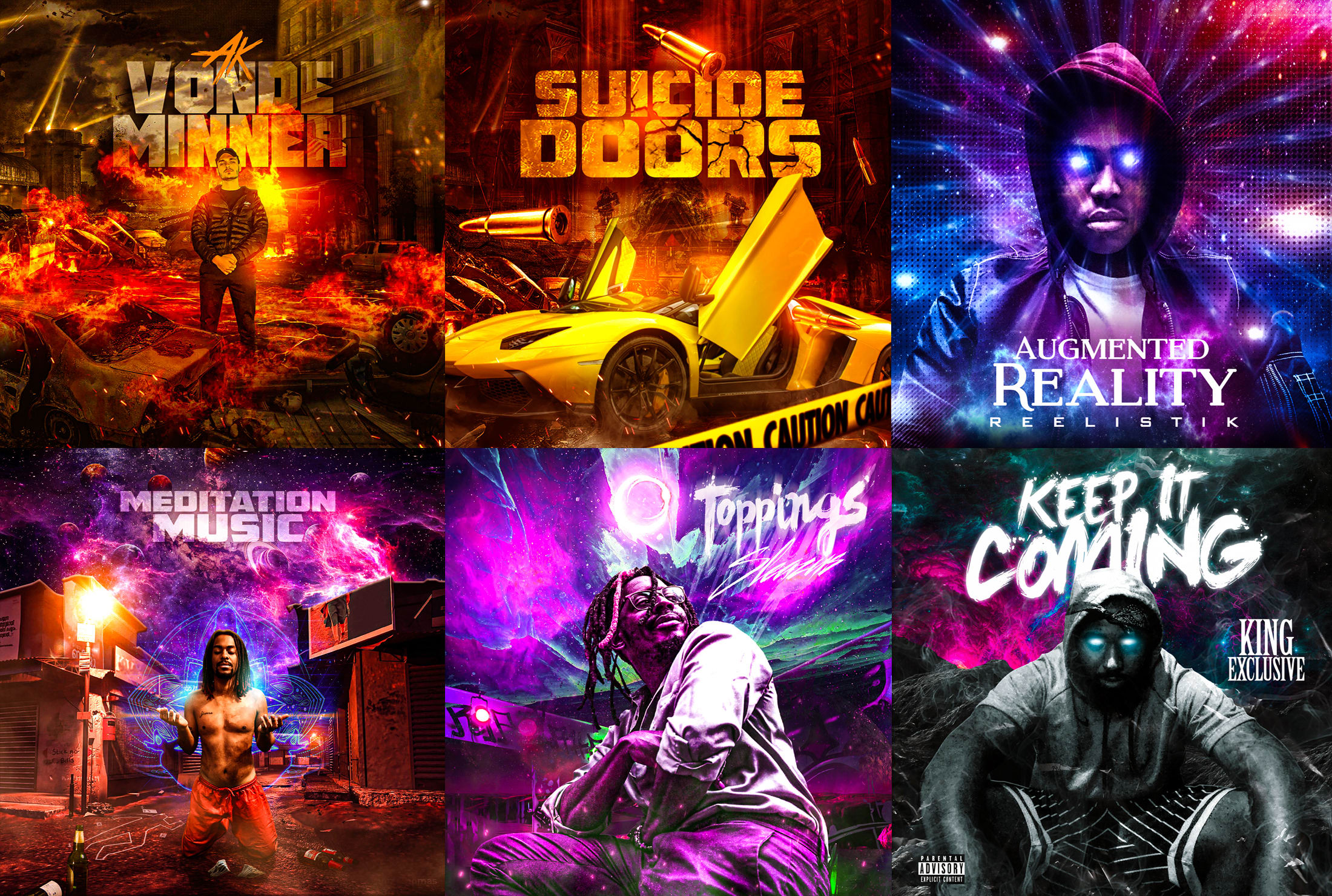 Design mixtape cover and album cover designs by Toinggraphicss