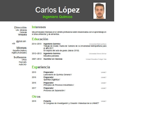 Design Your Cv Curriculum Vitae Or Resume With Latex By Luifof