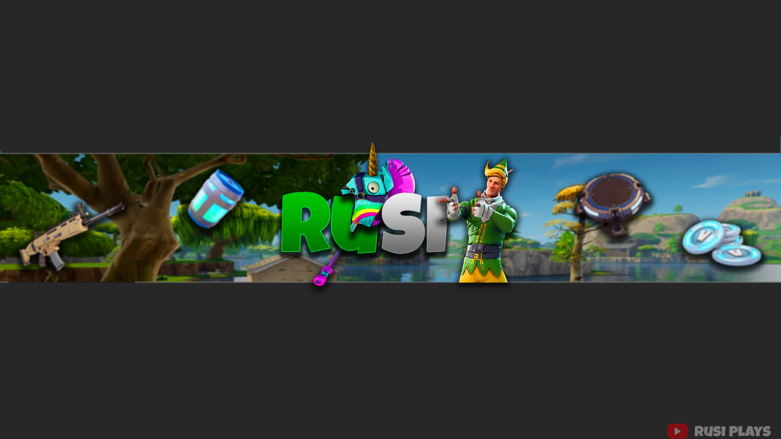 Create A Fortnite Youtube Banner By Rusi3174