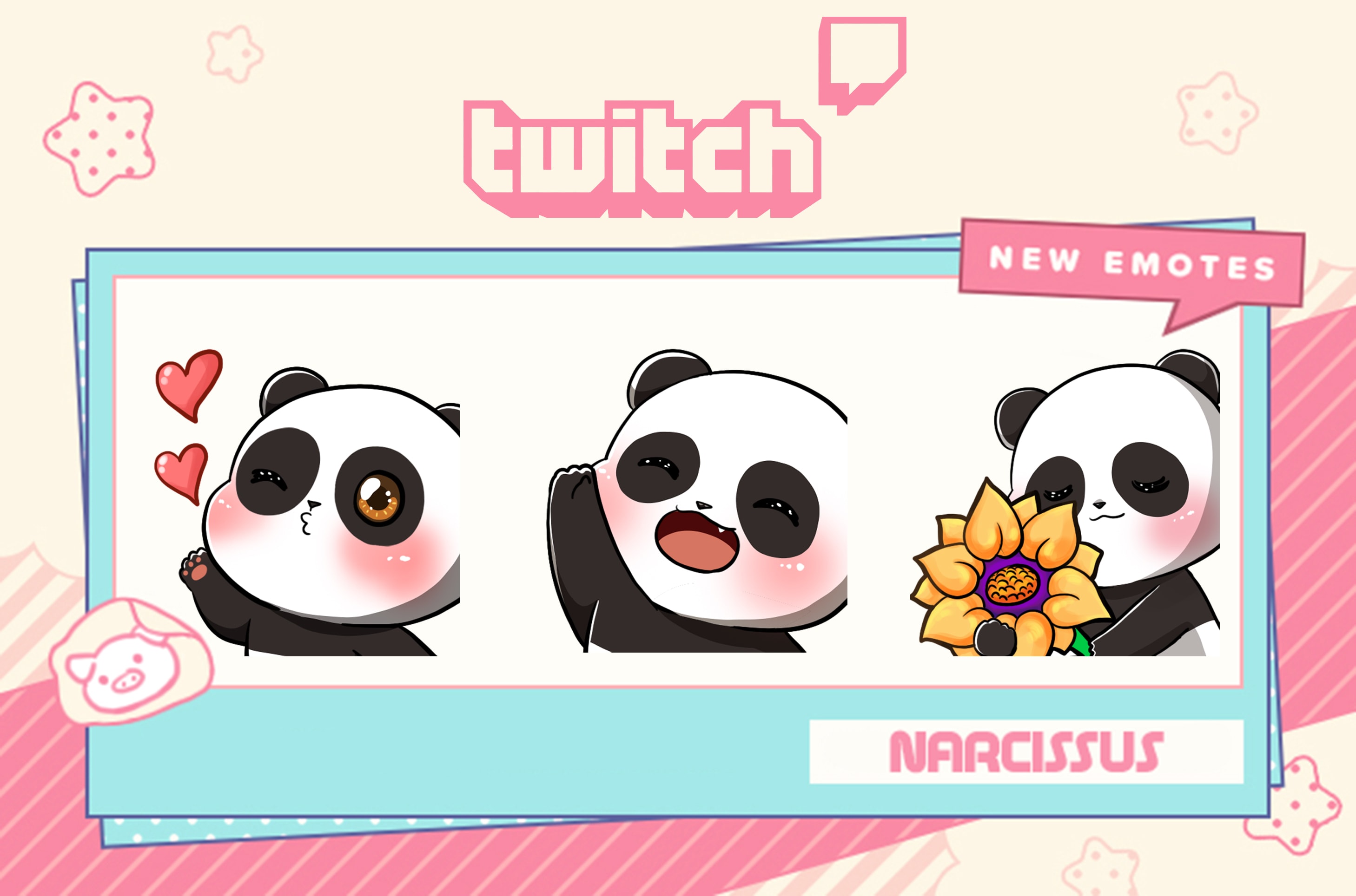 Happy Twitch Sticker for iOS & Android