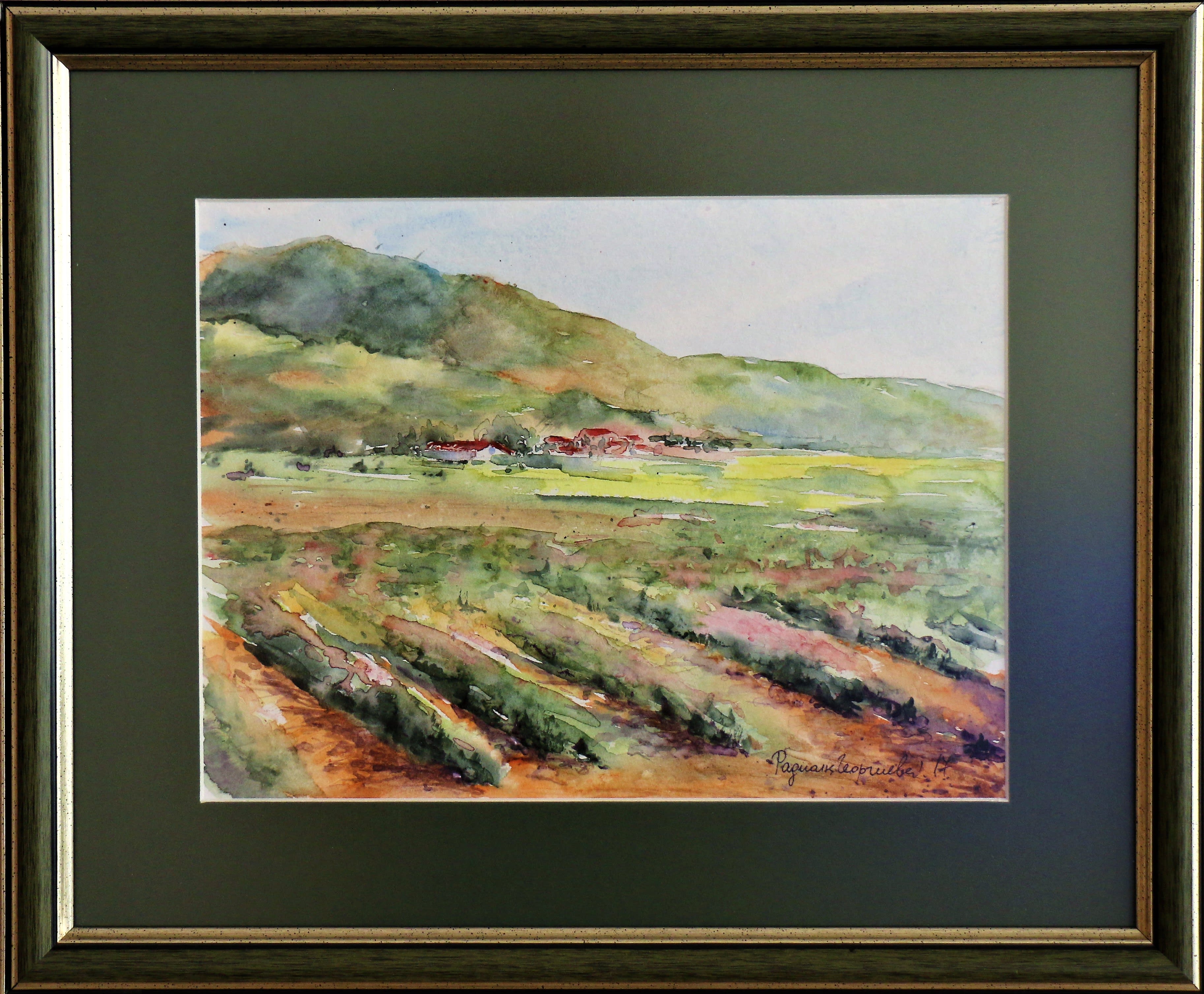 Paint A Loose Watercolor Landscape Special For You By Rpgeorgieva