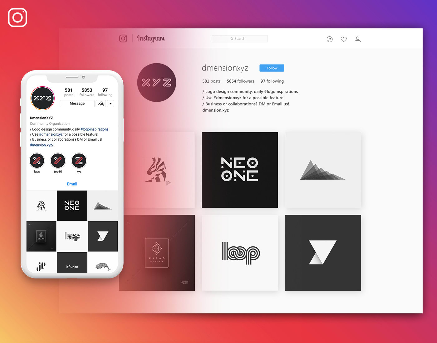Give You A Shoutout On Logo Design Instagram Page By Dmensionxyz Fiverr Download other transparent images igtv and logo ig png pictures. give you a shoutout on logo design